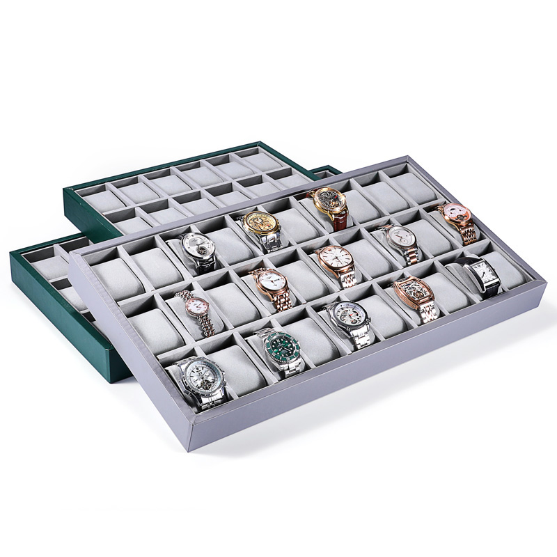 多维新款PU皮质手表展示盘