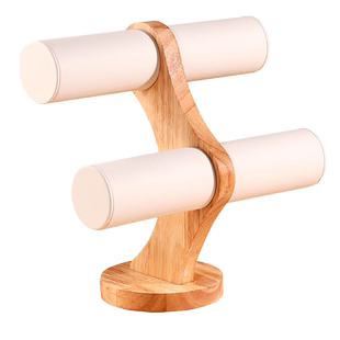 精致双层手镯架手链展示架手串展示道具头绳收纳架手表架子首饰架