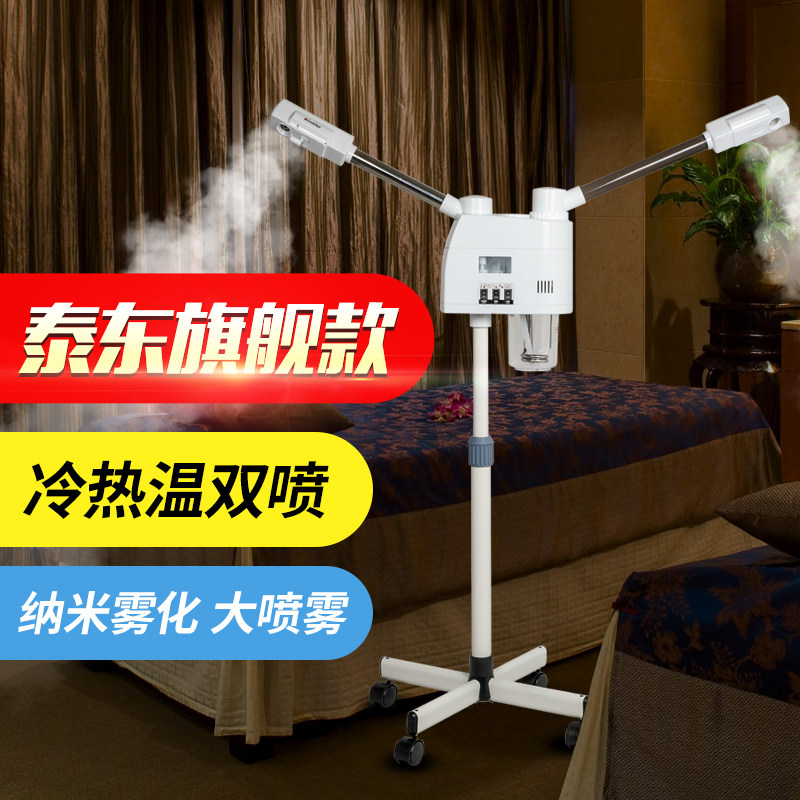美容院冷热喷雾机美容仪家用面部蒸脸器香薰喷双管喷喷雾器水疗仪