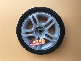 通用本田割草机车轮子马驰宝维邦国产手推草坪机打草机7寸8寸轮子