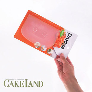 【刮盆推荐】日本cakeland有刻度刮板 切面团刮平 厚款偏软QC