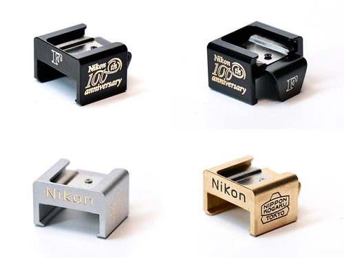 全新升级尼康F2/尼康大f专用冷靴黄铜材质全金属可挂测光表闪光灯