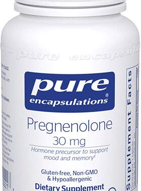 Pure Encapsulations - Pregnenolone 30 mg - Hypoallergenic Su