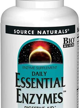 Source Naturals Essential Enzymes 500mg Bio-Aligned Multiple