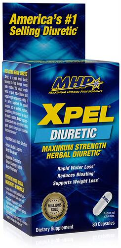 美国代购MHP Xpel Maximum Strength Diuretic Water Pills, for