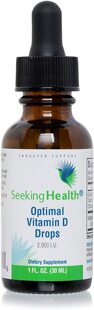 美国代购Seeking Health - Optimal Vitamin D Drops - Liquid Vi