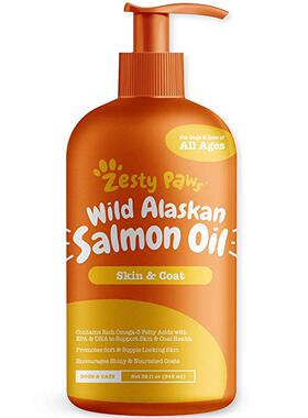Pure Wild Alaskan Salmon Oil for Dogs & Cats - Supports Join