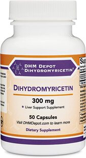 Dihydromyricetin (DHM) 50 Capsules, 300mg - Hangover Preven