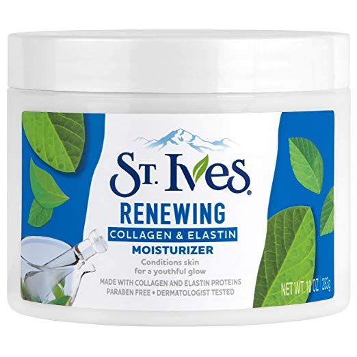 St. Ives Facial Moisturizer for Dry Skin, Collagen Elastin,