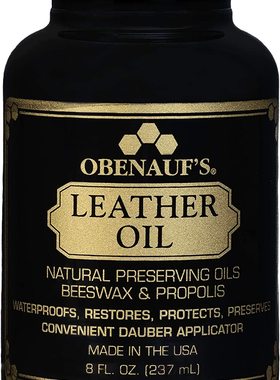 Obenauf’s Leather Oil Conditions Restores Preserves 8oz