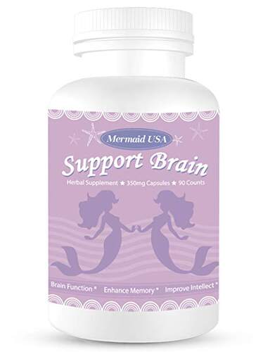 Magic Brain Formula M.U Mermaid USA Support Brain Memory Foc