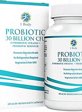 30 Billion CFU Probiotic Supplement with Prebiotics – Paten