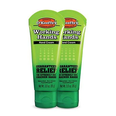 美国代购O'Keeffe's Working Hands Hand Cream, 3 ounce Tube
