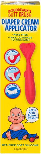 Boudreaux's Butt Brush Diaper Rash Cream & Ointment Applicat