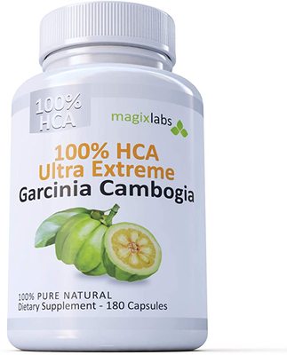100% HCA Ultra Extreme Garcinia Cambogia Extract – 100% Pur