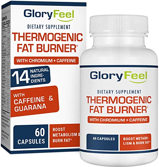 Gloryfeel Thermogenic Fat Burner - Weight Loss Supplement, A