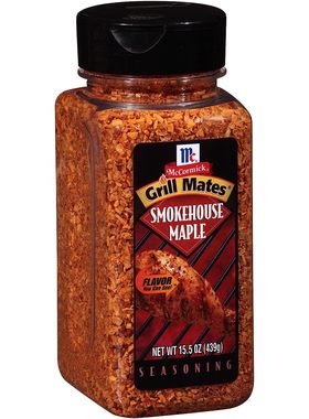 美国代购McCormick Grill Mates Smokehouse Maple, 15.5 oz aa
