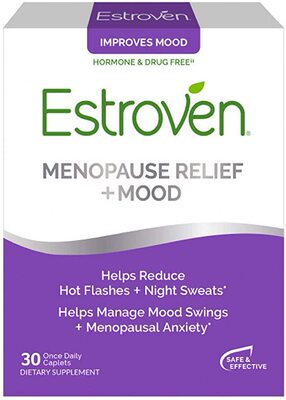 Estroven Menopause Relief + Mood Once-Daily Supplement - Hel