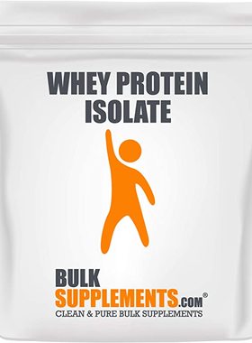 BulkSupplements CLEAN Whey Protein Powder Isolate 90% (1 Kil