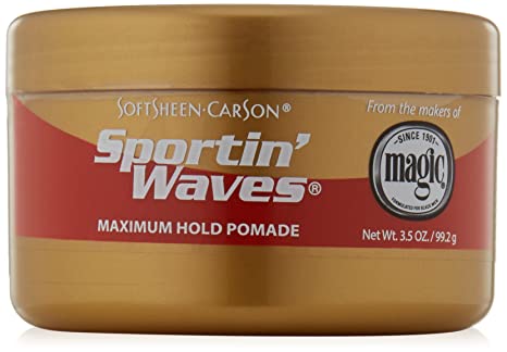 美国代购SoftSheen-Carson, Sportin' Waves Maximum Hold Pomade