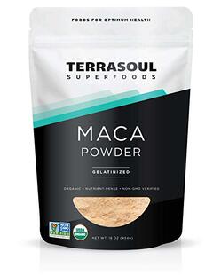 Terrasoul Superfoods Organic Gelatinized Maca Powder, 16 Oun