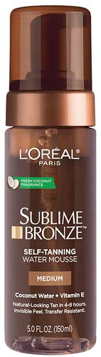 美国代购L'Oreal Paris Skincare Sublime Bronze Hydrating Self