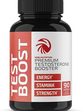 Nobi Nutrition Premium Testosterone Booster for Men - Male E