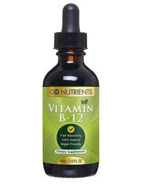 Vitamin B12 Sublingual Liquid Drops - Methylcobalamin 3000 m