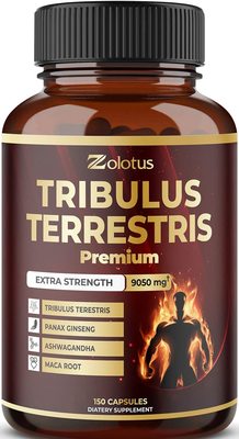 美国代购Tribulus Terrestris, 9050mg Per Capsule, 5 Months Su
