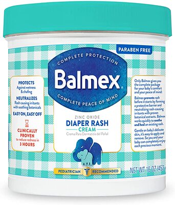 美国代购Balmex Complete Protection Baby Diaper Rash Cream