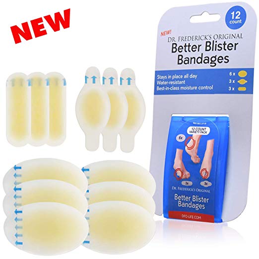 Dr. Frederick's Original Better Blister Bandages - 12 ct Var