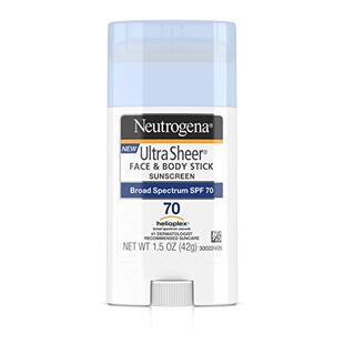 Neutrogena Ultra Sheer Non-Greasy Sunscreen Stick for Face &