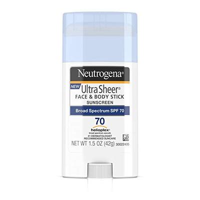 Neutrogena Ultra Sheer Non-Greasy Sunscreen Stick for Face &