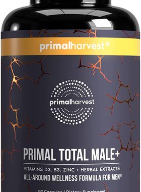 美国代购Primal Harvest Primal Total Male Natural Tribulus Te