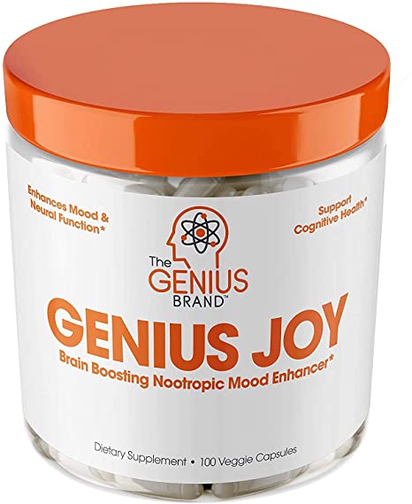 美国代购Genius Joy - Serotonin Mood Booster for Anxiety Rel