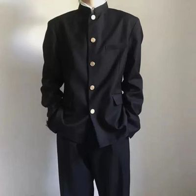 DK制服中山装热血高校铃兰校服