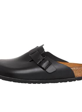 海外代购Birkenstock男士休闲凉鞋平底双扣带日常通勤夏季外穿