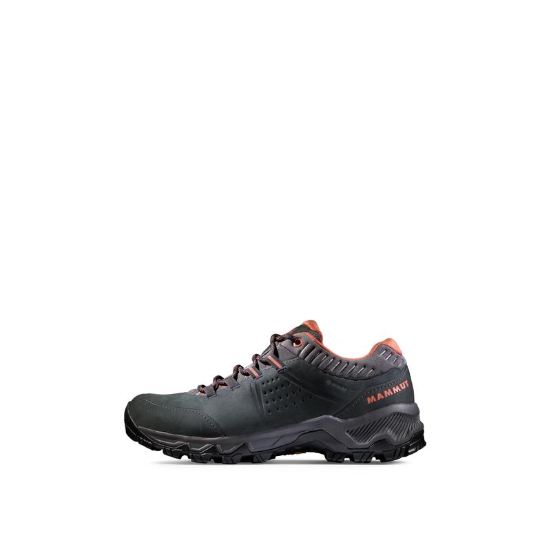 海外代购Mammut女士户外休闲鞋Vibram大底防滑耐磨低帮GORE-TEX