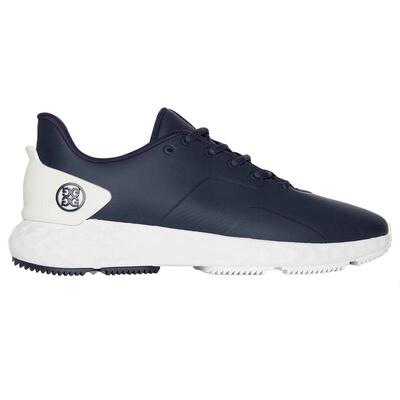 代购GFORE男士高尔夫球鞋防滑轻便透气耐磨防水系带款深蓝色