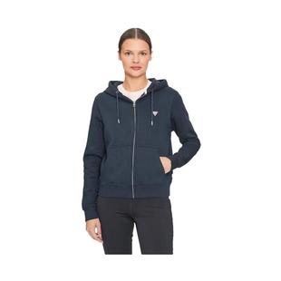 代购GUESS女士卫衣保暖舒适连帽棉质日常休闲外套爆款