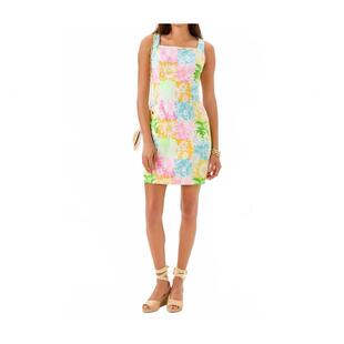 雪纺印花夏季 Pulitzer女士连衣裙显瘦修身 度假短裙 Lilly 代购