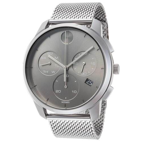 海外代购Movado/摩凡陀男士手表欧美腕表星期显示日历窗