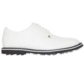 代购 底 防滑耐磨轻便透气白色系带防水橡胶鞋 GFORE男士 高尔夫球鞋