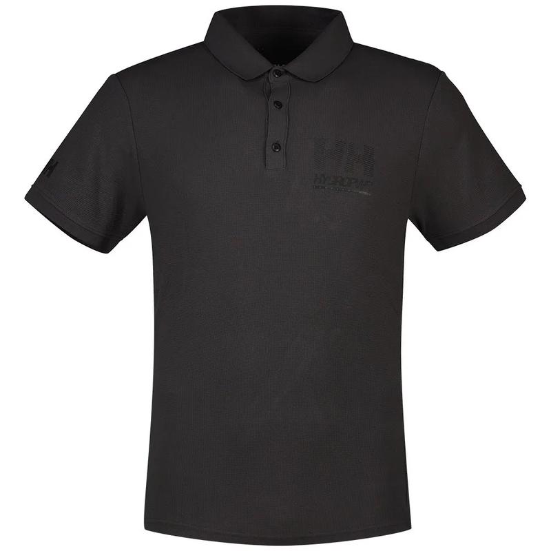 Helly Hansen/海丽汉森速干男装UPF防紫外线短袖POLO衫灰