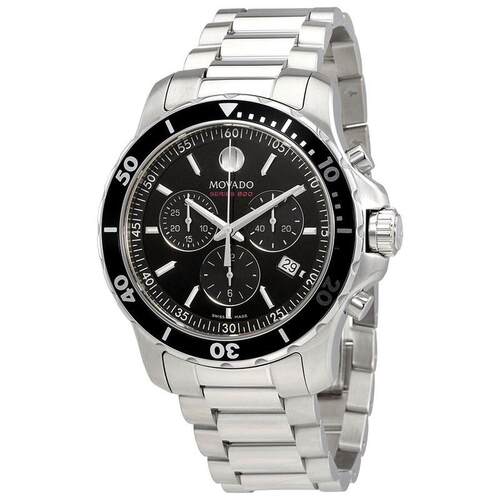 海外代购Movado/摩凡陀男士欧美腕表计时码表日历显示不锈钢表带