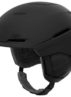 代购GIRO女士滑雪头盔高防护性透气性耐用减震哑光黑色MIPS技术