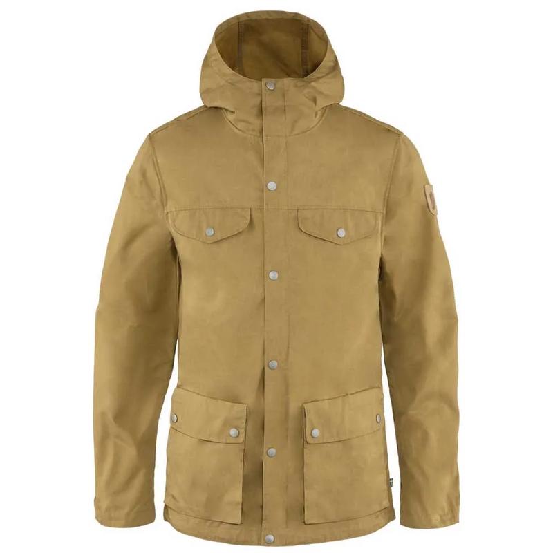 Fjallraven/北极狐男式户外防风防水冲锋衣多口袋实用耐用长袖