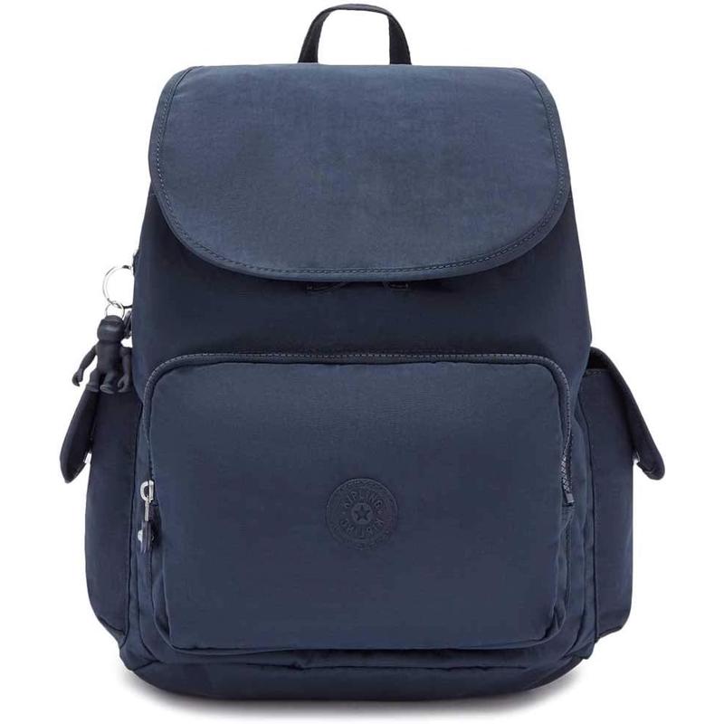 代购Kipling女士双肩包多口袋设计可调节肩带顶部提手轻便携带