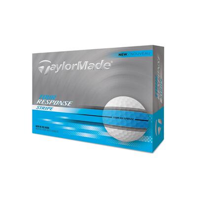 海外代购Taylormade高尔夫球高可视度柔软触感三层结构