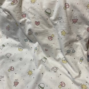 包邮 纯棉汗布卡通 宽度160cm
